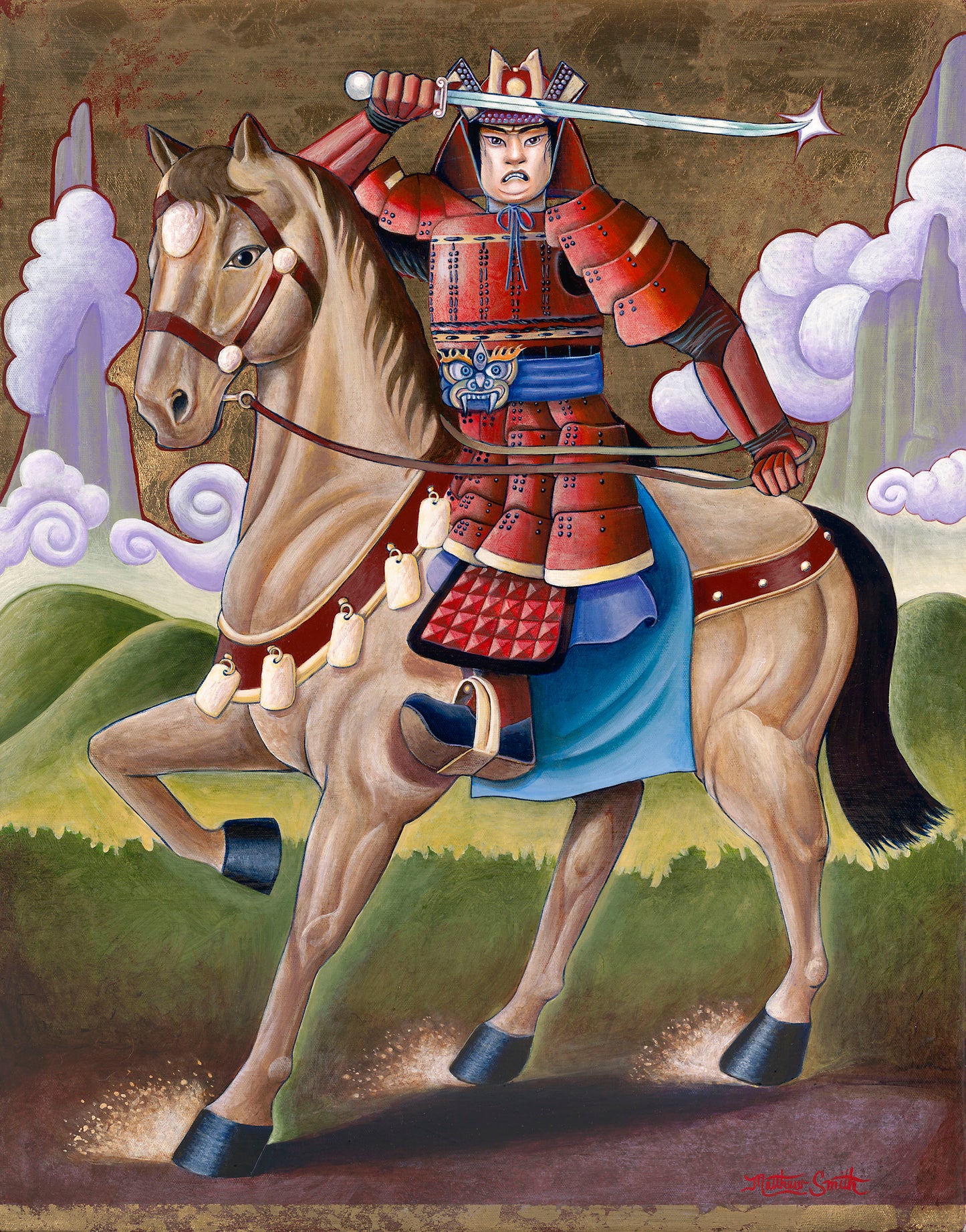 "Horseback Warrior"