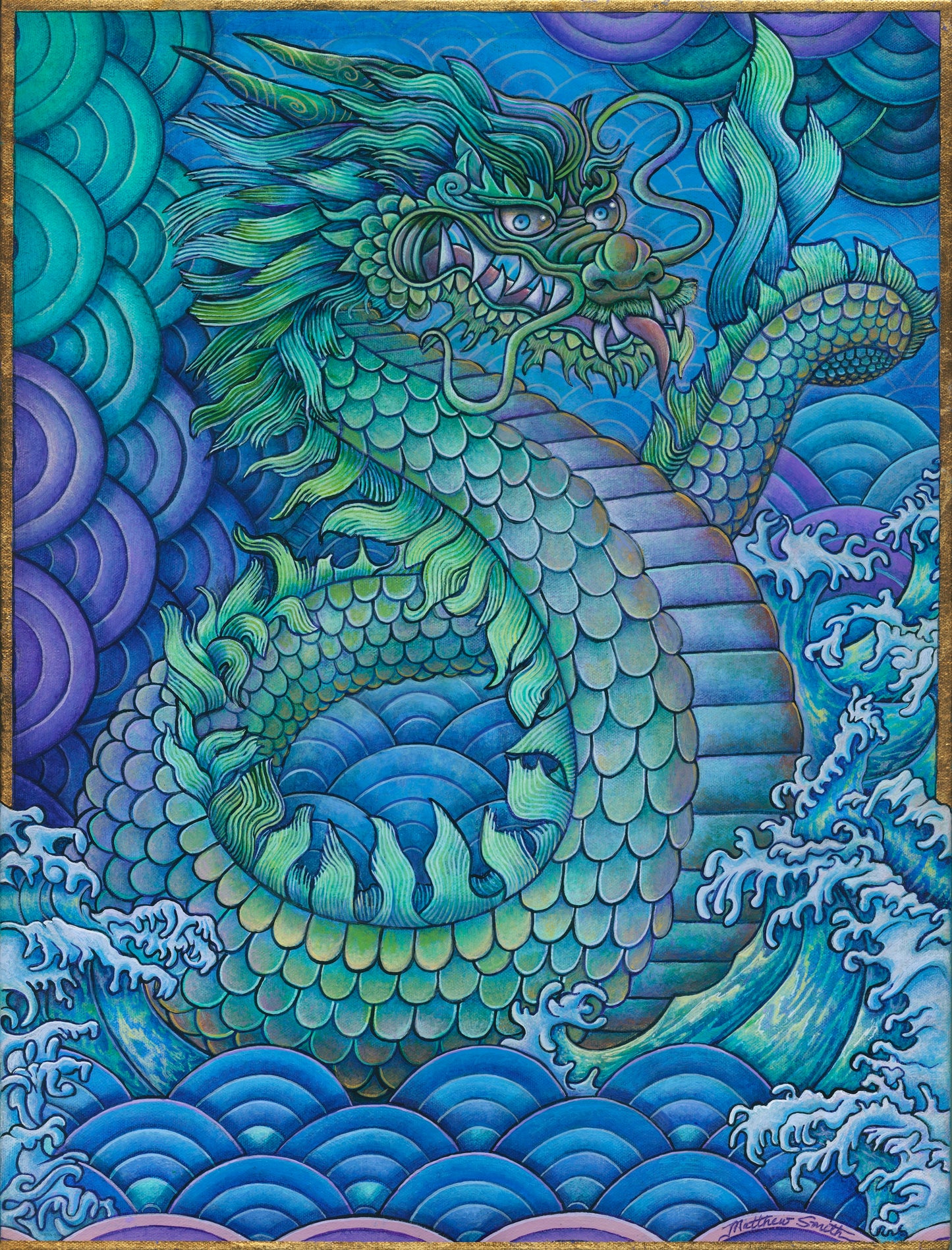 "Water Dragon" Fine art print