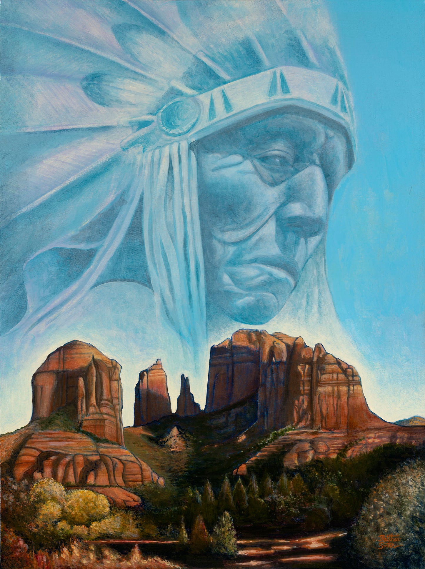 "Spirit of the red rocks"