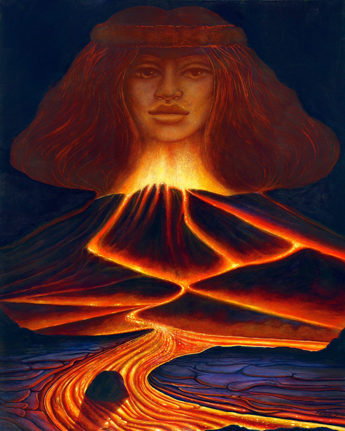 "Madam Pele" Fine art print