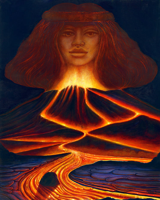 "Madam Pele" Fine art print
