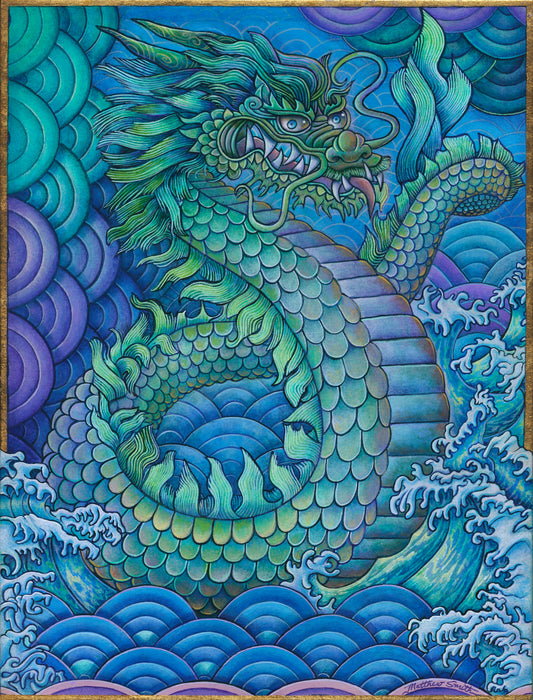 "Water Dragon" Fine art print